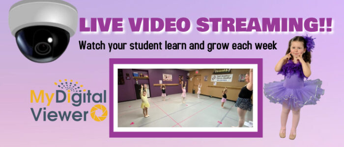 We now have LIVE streaming of Dance Classes!