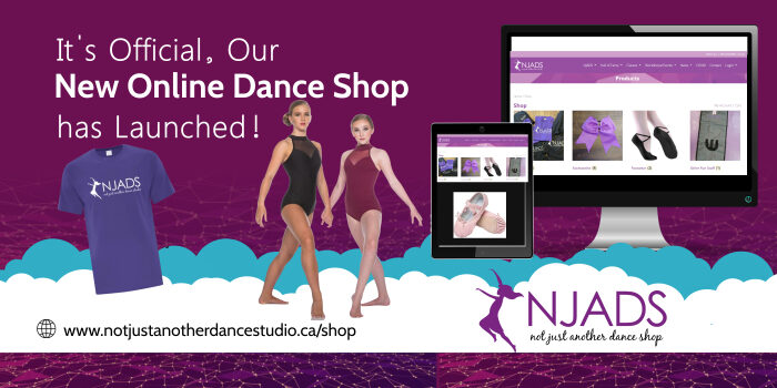 Have you heard about our online dance store Not Just Another Dance Shop?  - NJADS